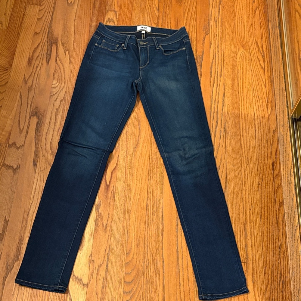 PAIGE Skyline Women's Dark Indigo Skinny Jeans